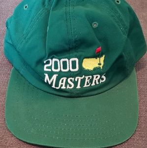 2000 masters strap back hat with tags